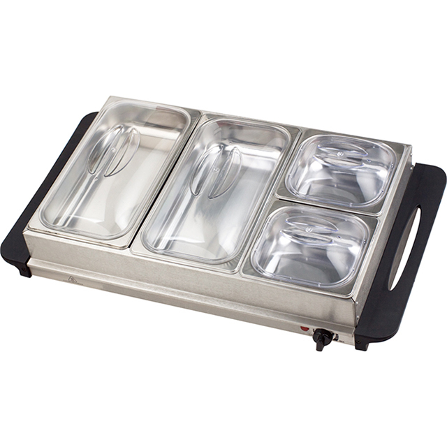LFGB ROHS Electric Food Warmer Serving Buffet Set