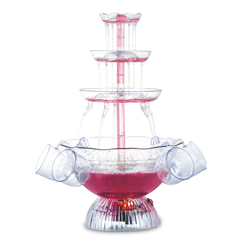 Easy Use High Quality Party Juice Fountain Plastic Wine Fondue